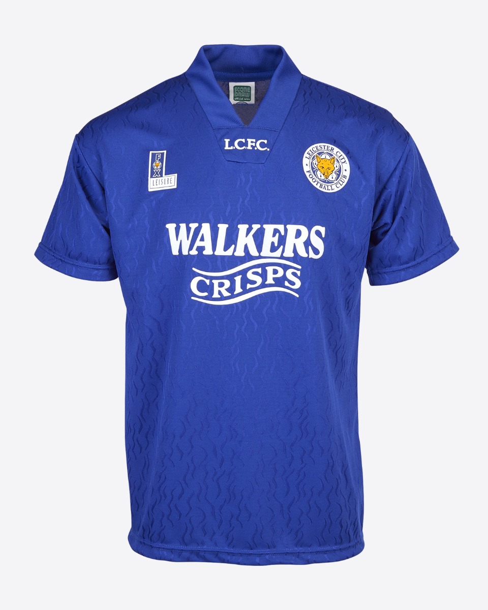 Leicester City Retro Shirt 1992 Home - Mens