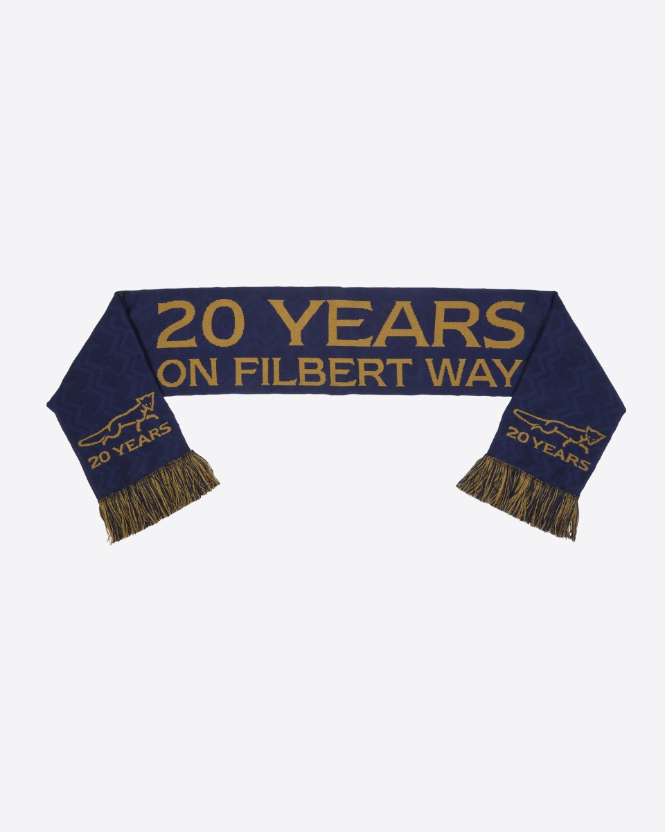 Leicester City 20 Years Scarf