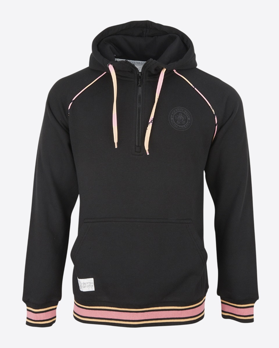 Leicester City On Pitch/Off Pitch Away Half Zip Hoody 2024/25 - Mens