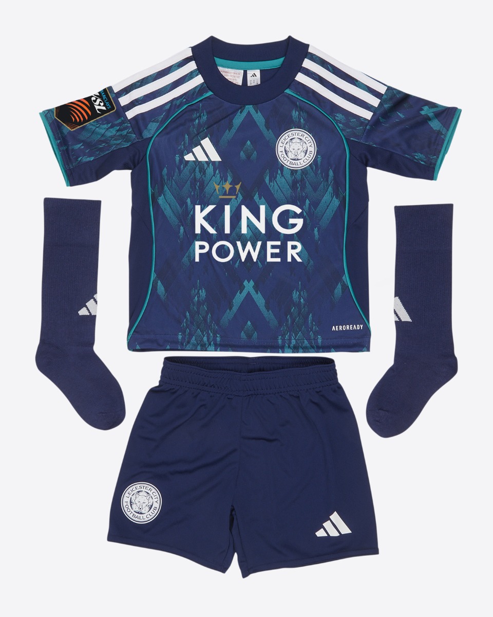 Leicester City Women's Away Shirt 2025/26 – Mini Kit