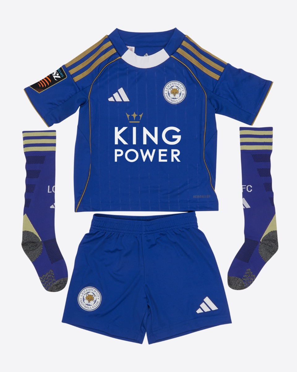 Leicester City Women's Home Shirt 2025/26 – Mini Kit