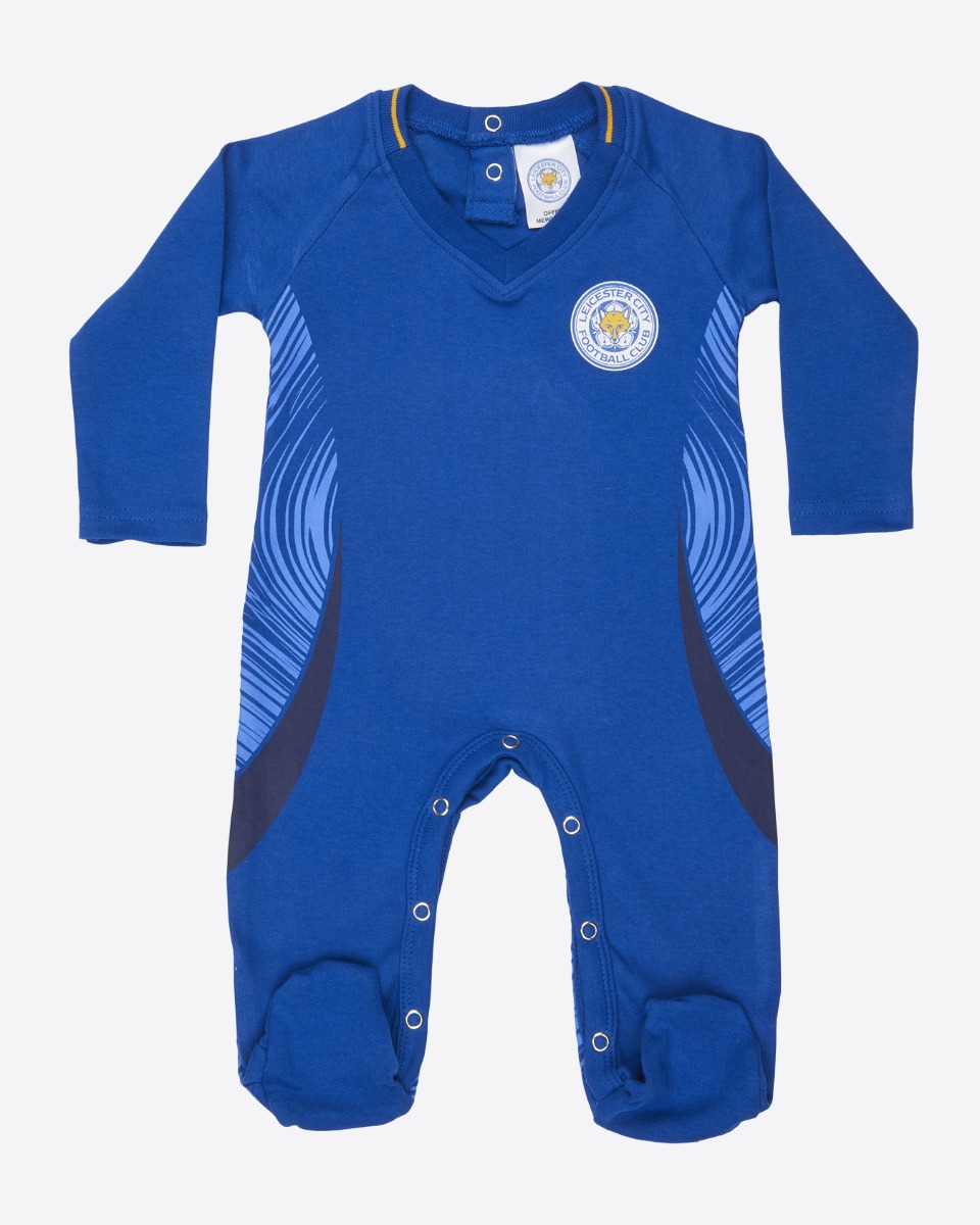 Leicester City Home Kit Sleepsuit 2024/25 - Baby