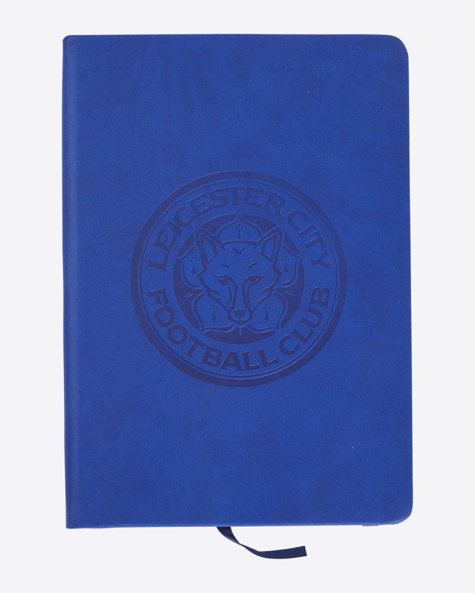 Leicester City A5 Embossed Notebook