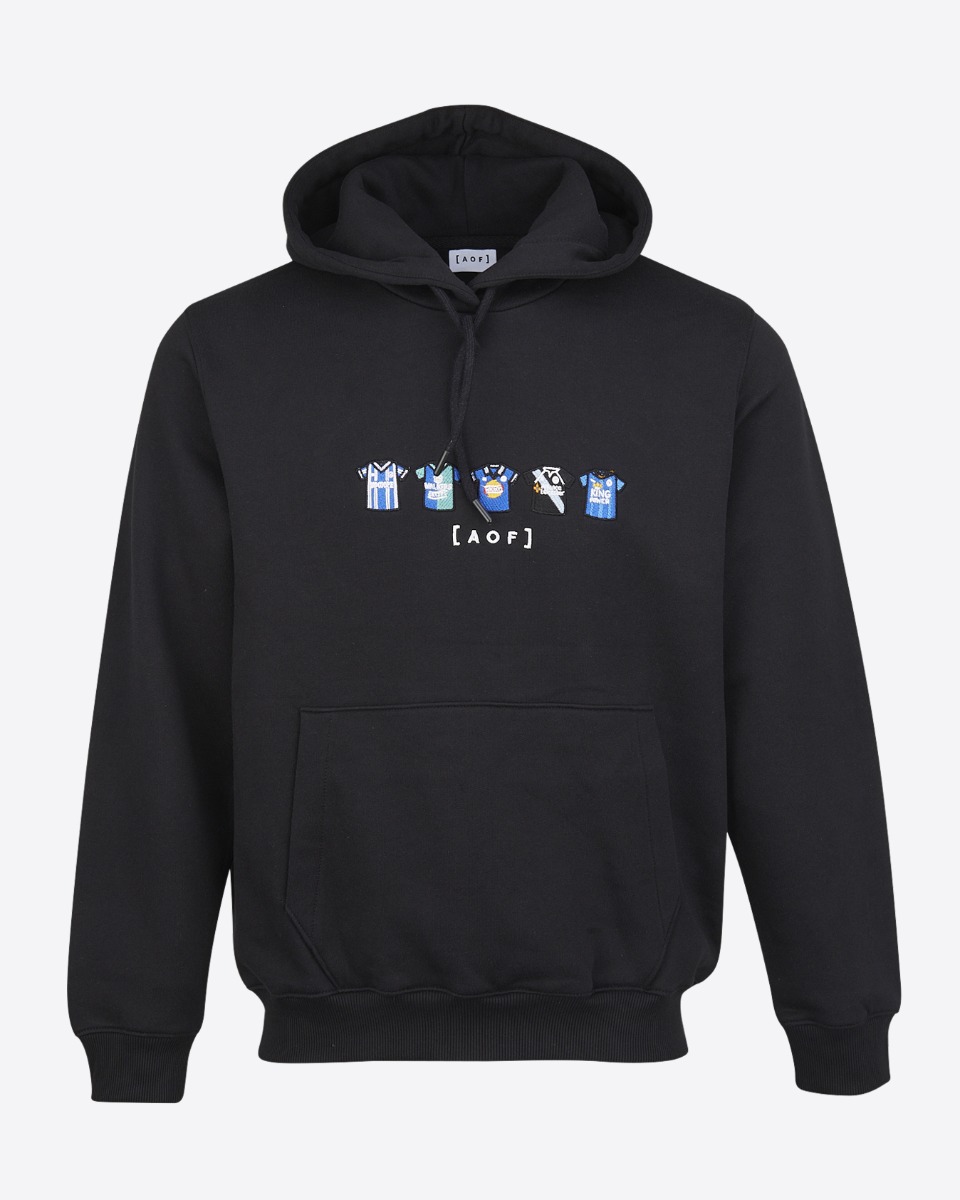 LCFC x AOF - Black Classic Shirt Hoody