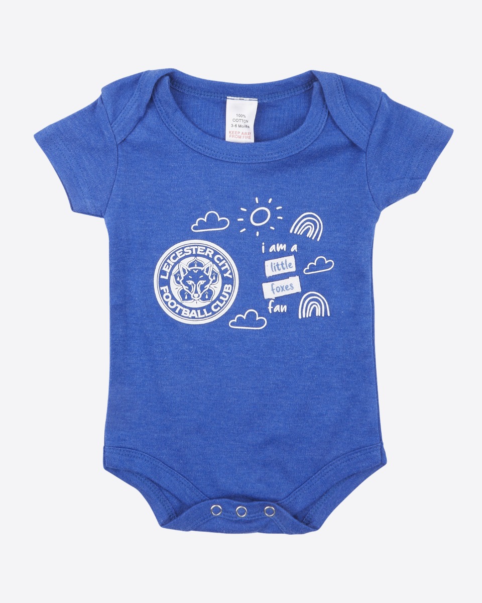 Leicester City Crest Baby Bodysuit