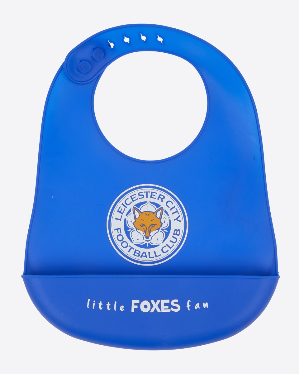 Leicester City Baby Silicone Bib