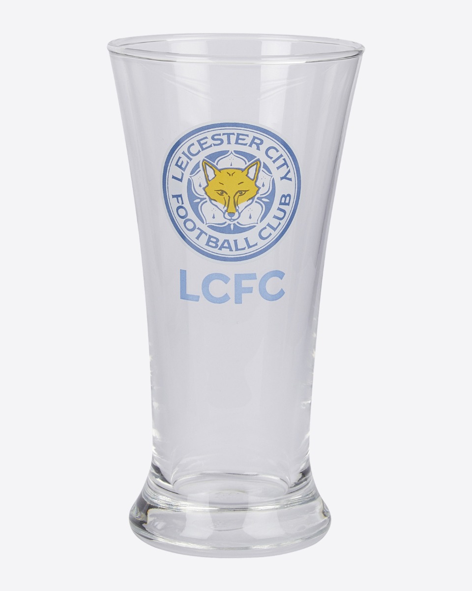 Leicester City Pilsner Half Pint Glass