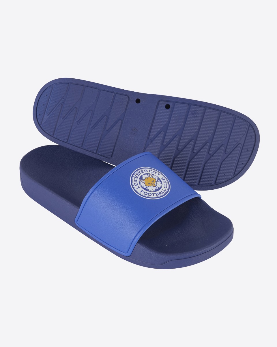 Leicester City Crest Sliders - Adult