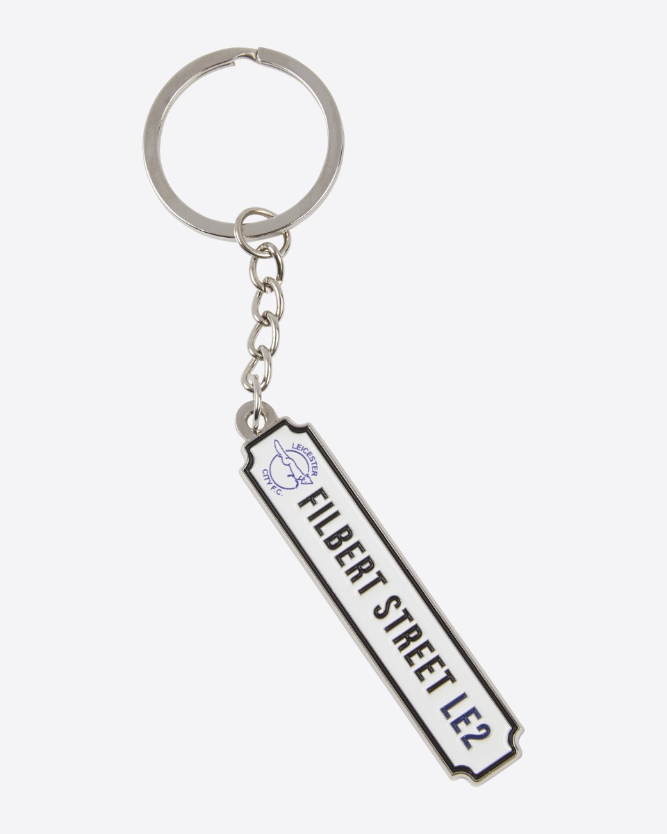 Leicester City Filbert Street Sign Keyring