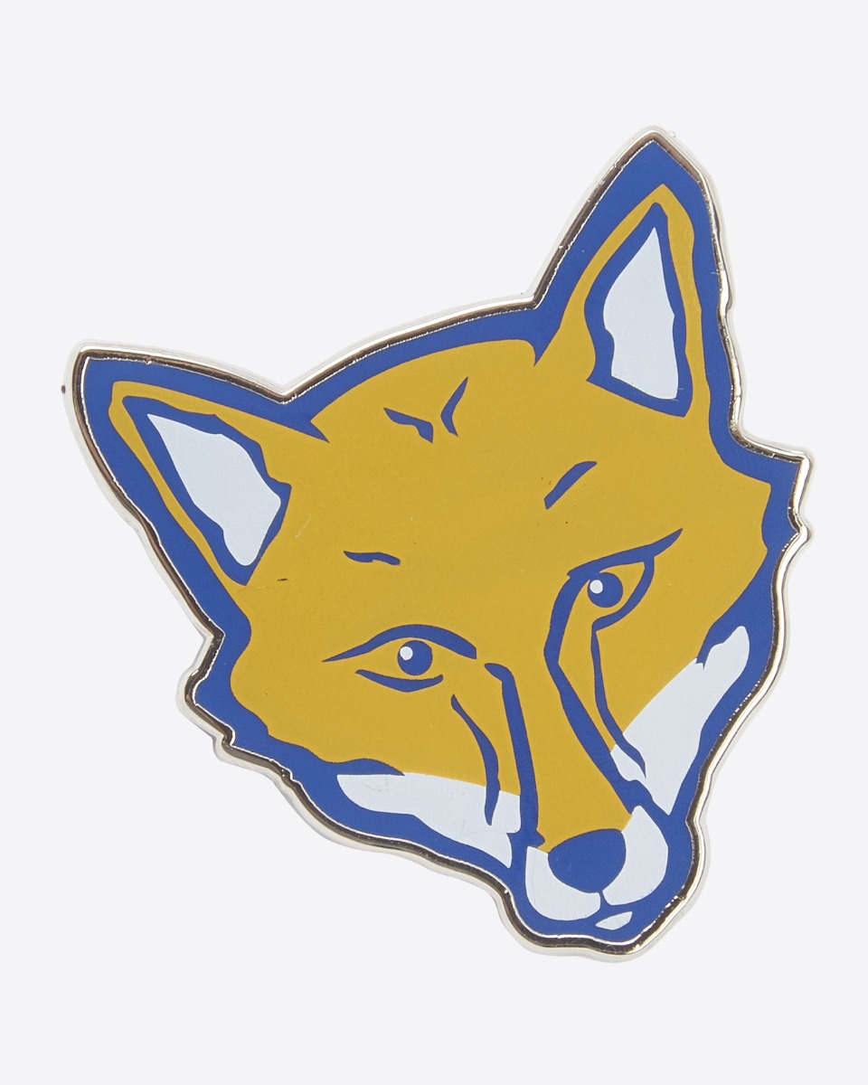 Leicester City Full Colour Foxhead Pin Badge