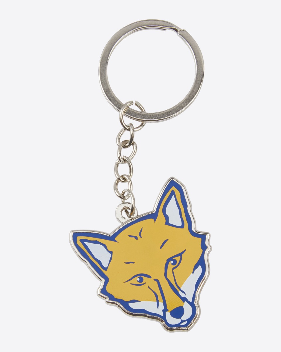 Leicester City Full Colour Foxhead Keyring