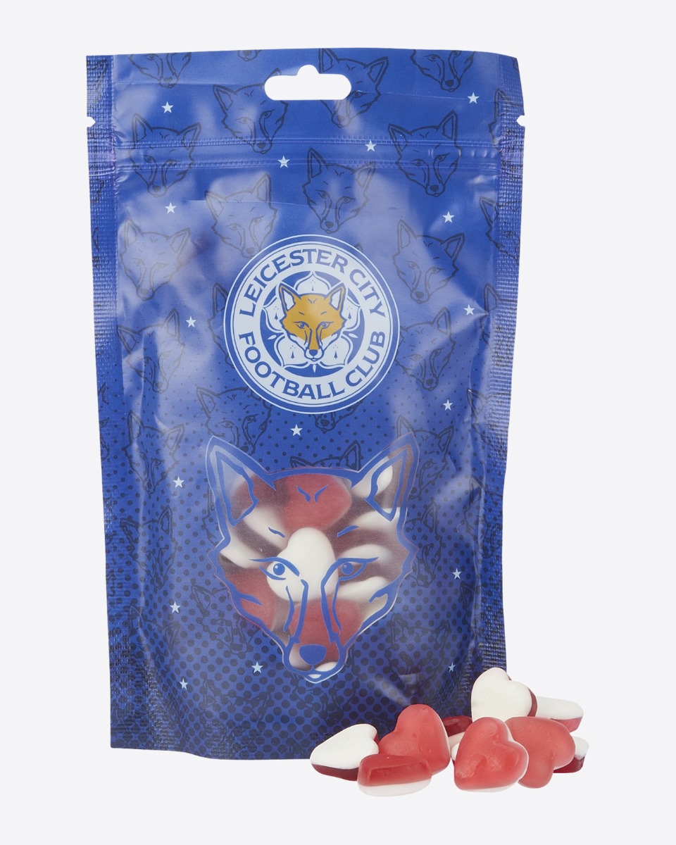Leicester City Sweet Pouch - Heart Throbs