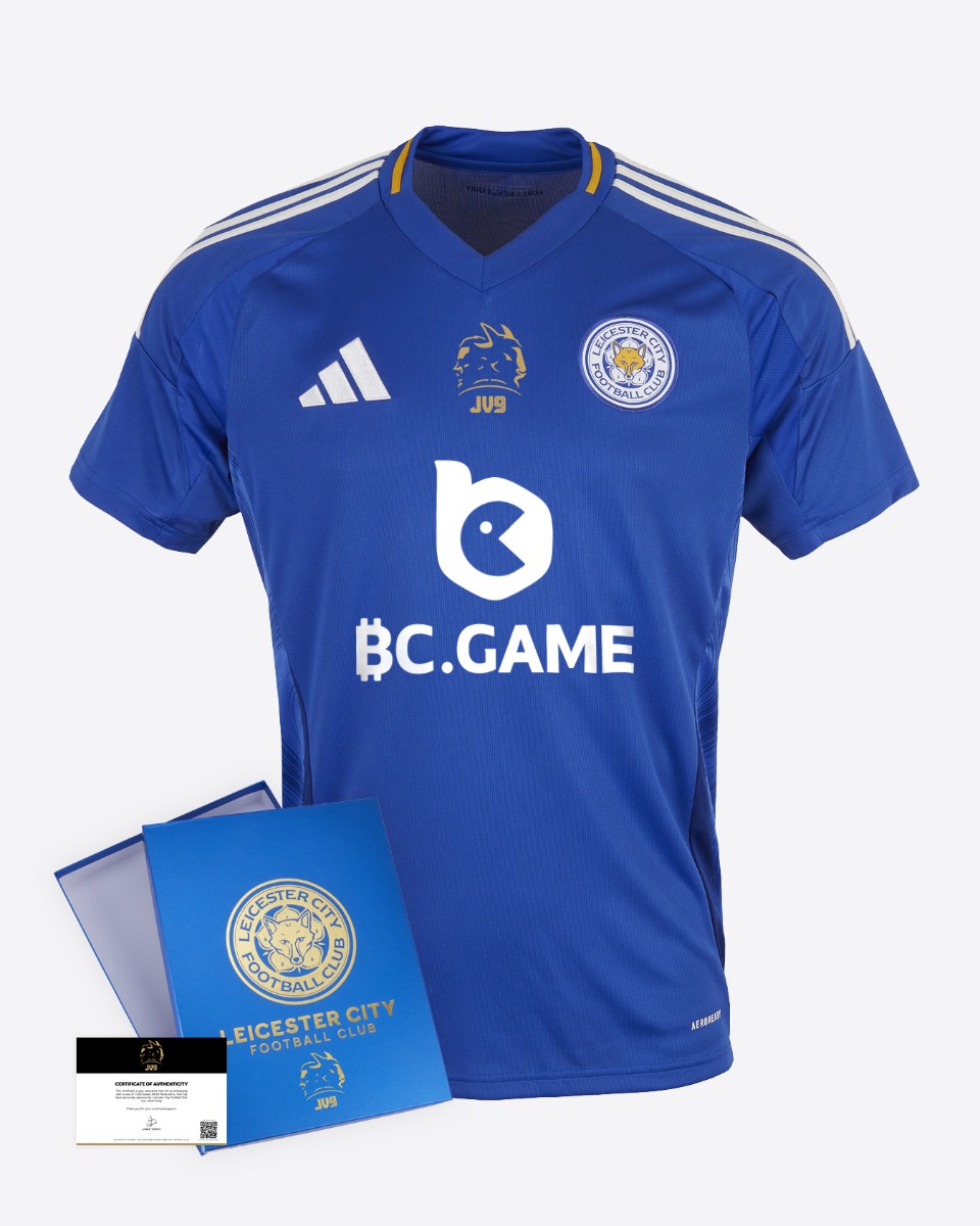 LCFC x JV9 GOAT Boxed 2024/25 Home Shirt
