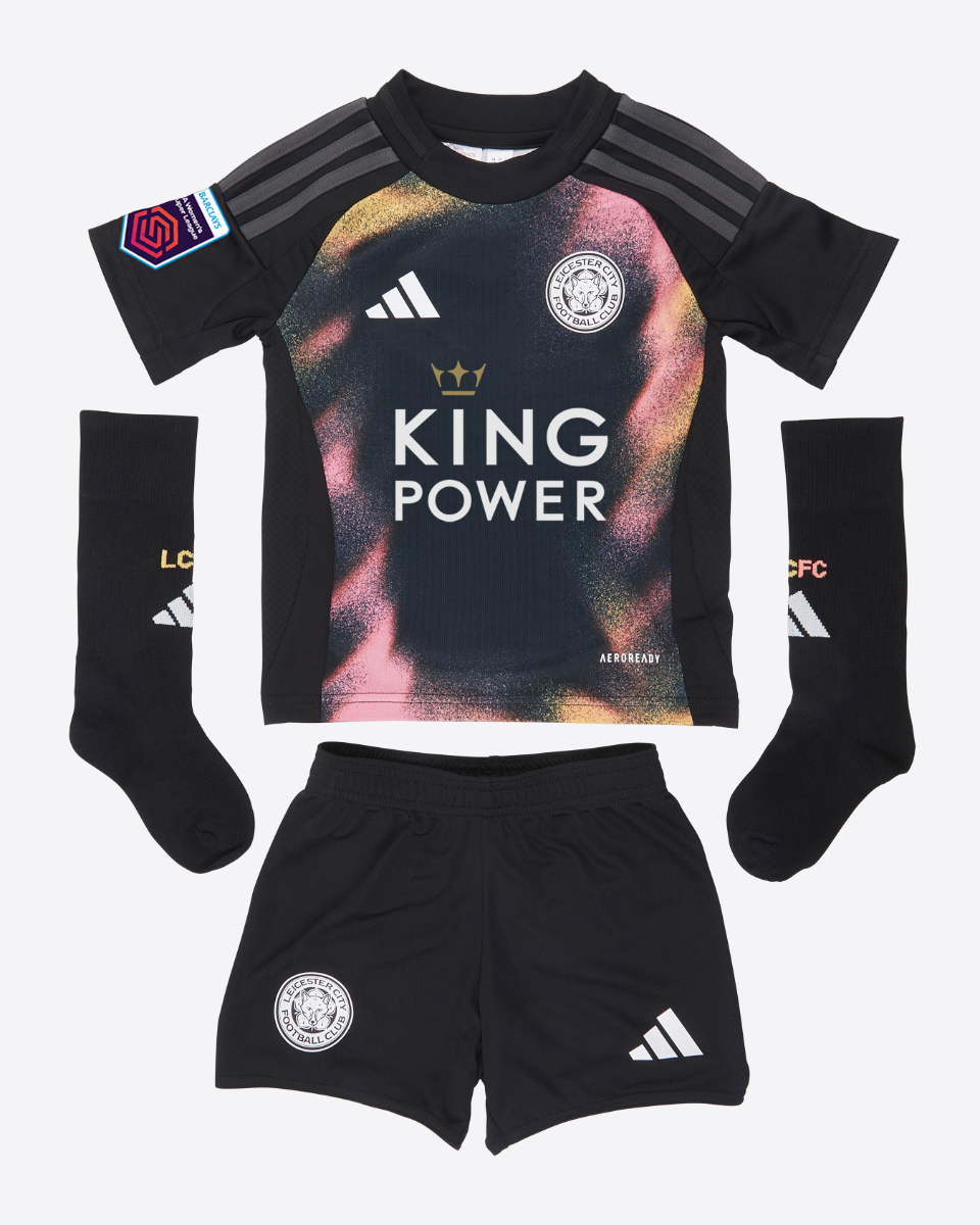 Leicester City Women's Away Shirt 2024/25 - Mini Kit