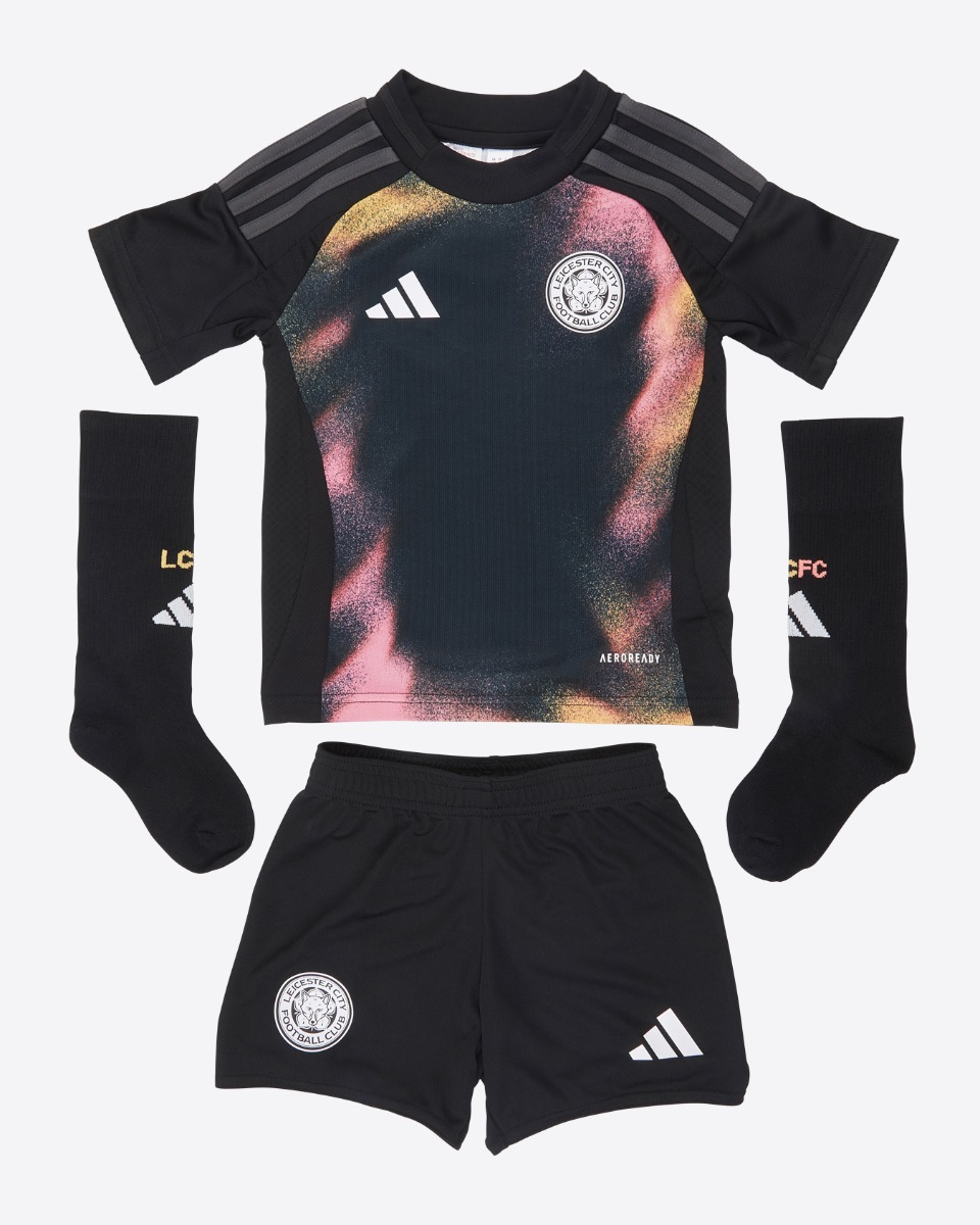 Leicester City Men's Away Shirt 2024/25 - Mini Kit