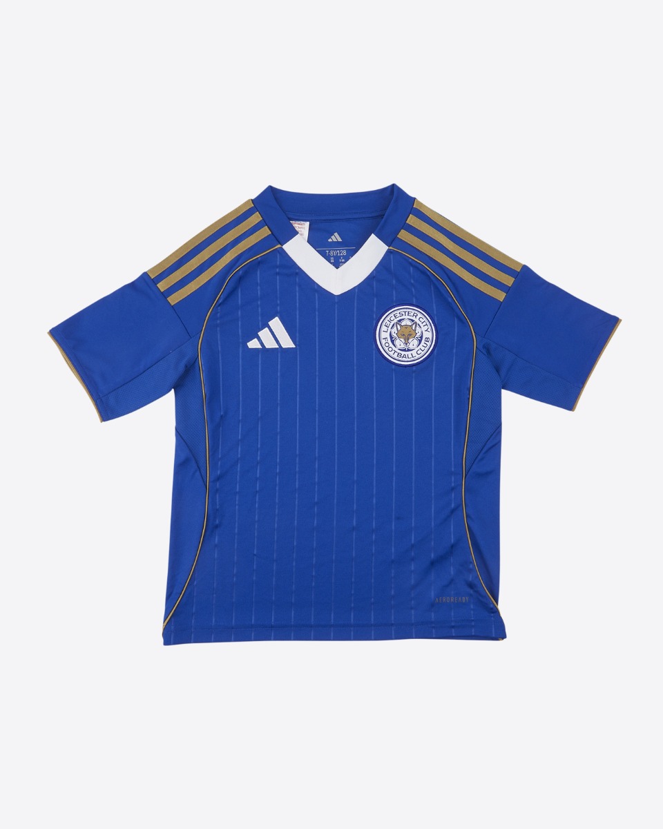 Leicester City Men's Home Shirt 2025/26 - Kids