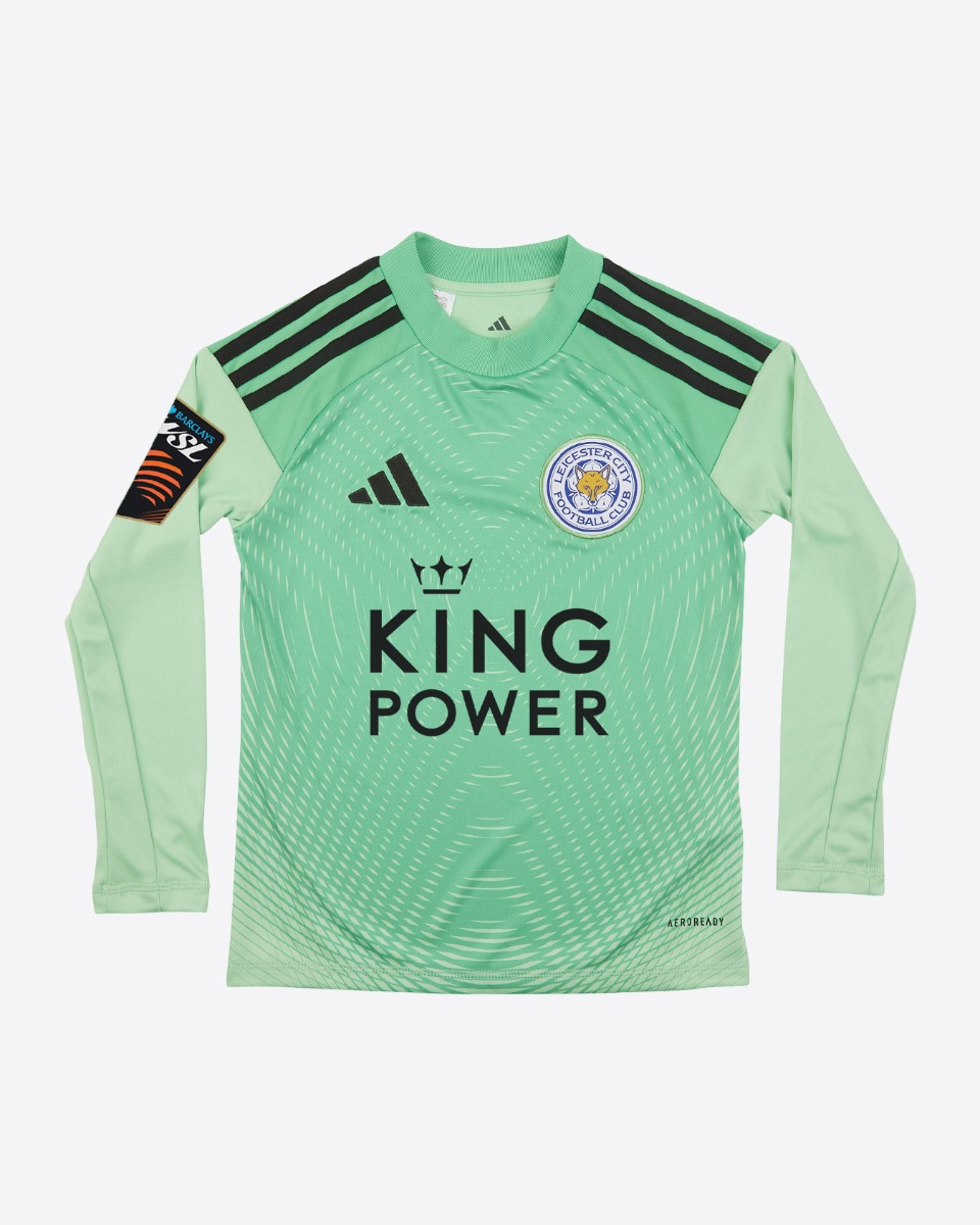 Leicester City Women's Home Goalkeeper Shirt 2025/26 - Kids
