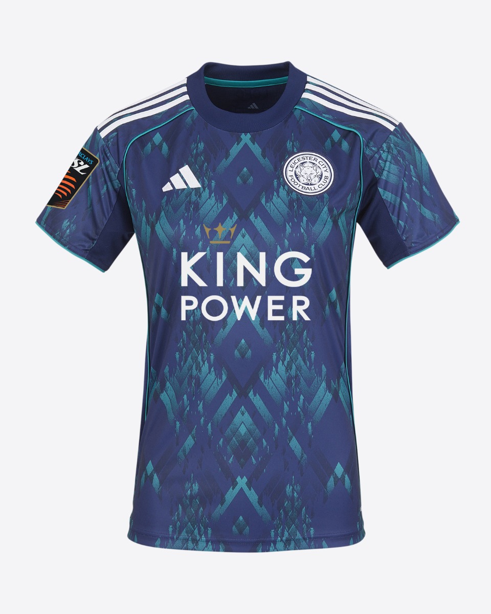 Leicester City Women's Away Shirt 2025/26 Womens Fitted