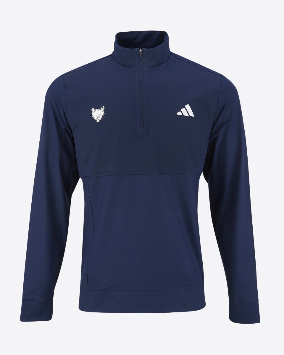 LCFC x adidas Golf Navy Tour 1/4 Zip - Mens