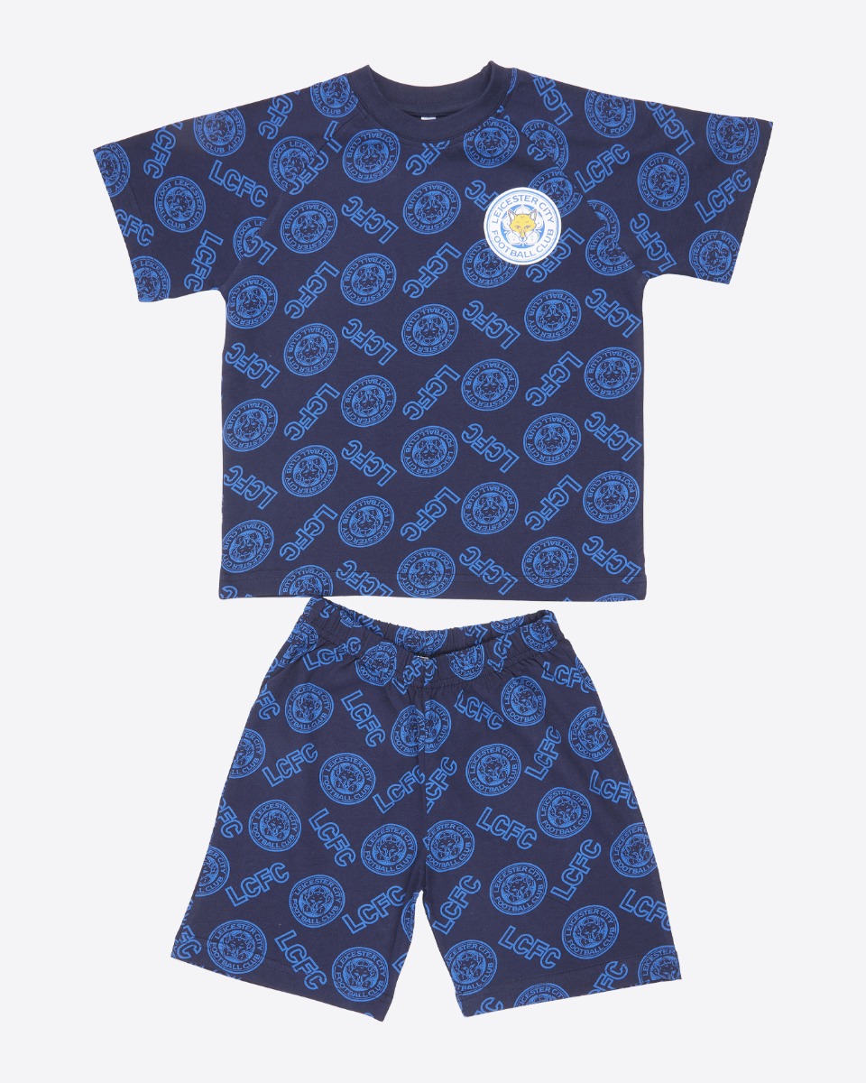 Leicester City Crest Print Pyjamas - Kids