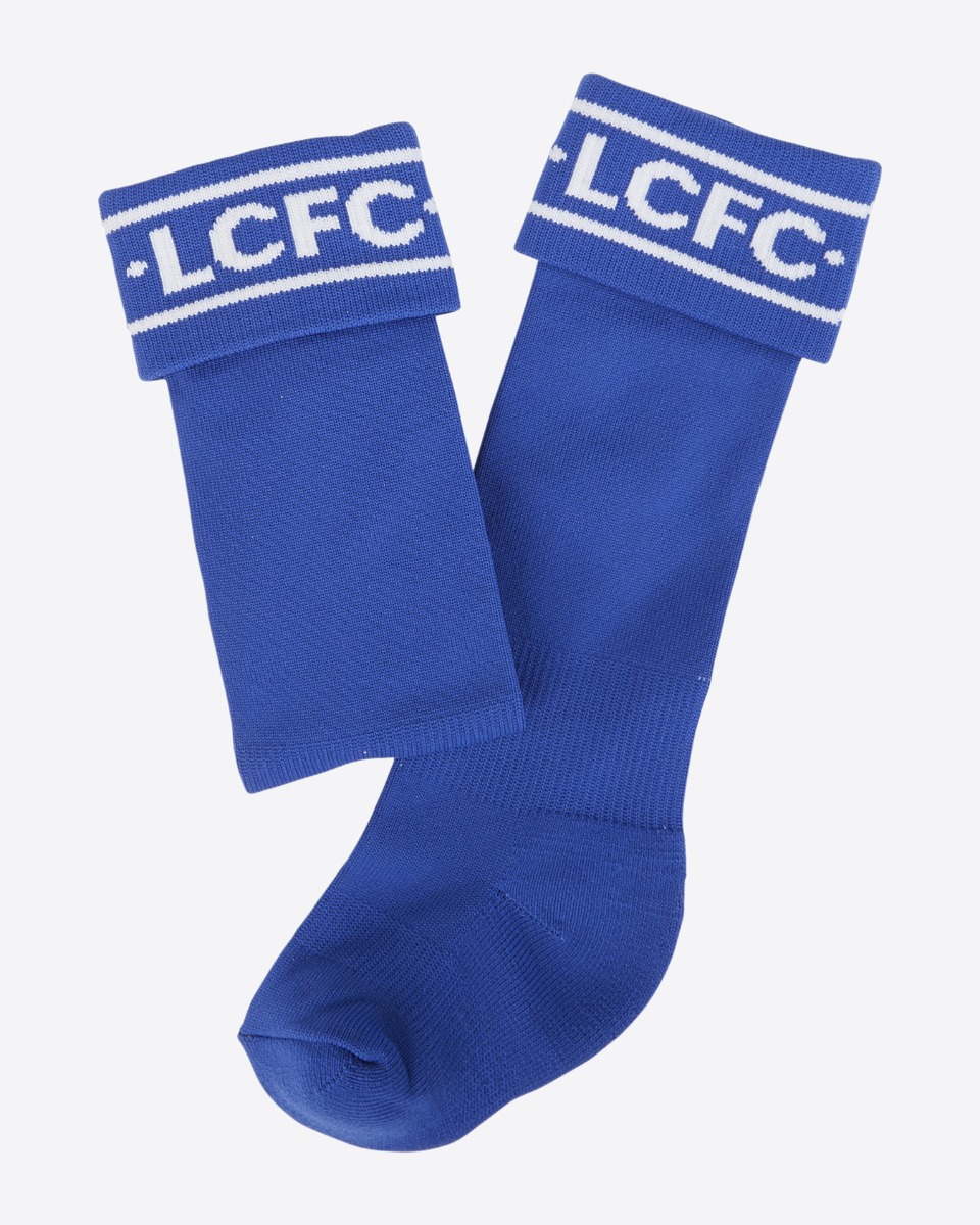 Leicester City Blue Kit Socks - Kids