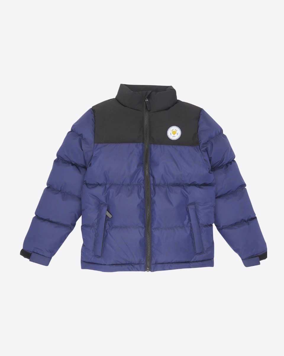 Leicester City Tonal Panel Puffer Jacket - Kids