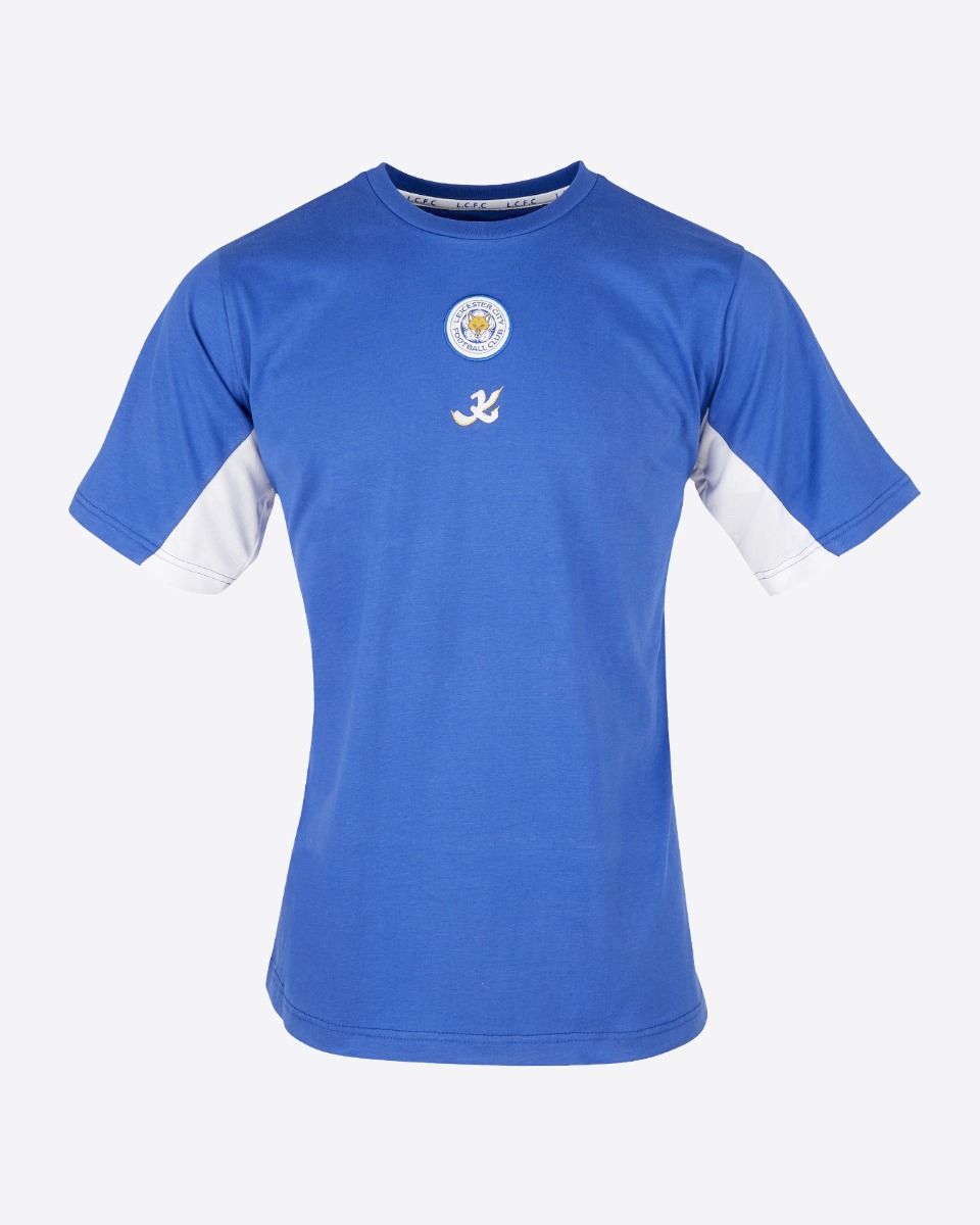 Leicester City King Power Retro - Blue Oversized T-Shirt
