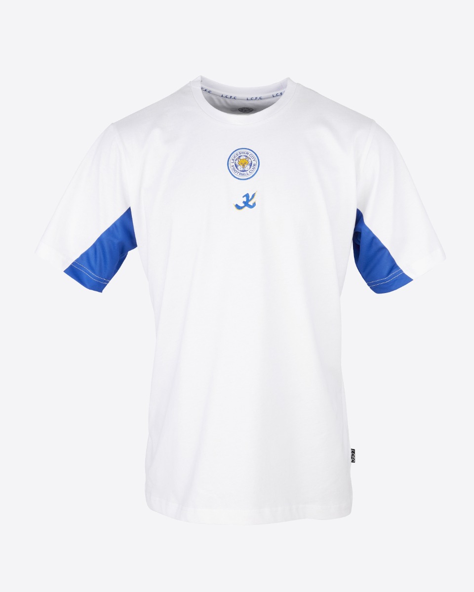 Leicester City King Power Retro - White Oversized T-Shirt