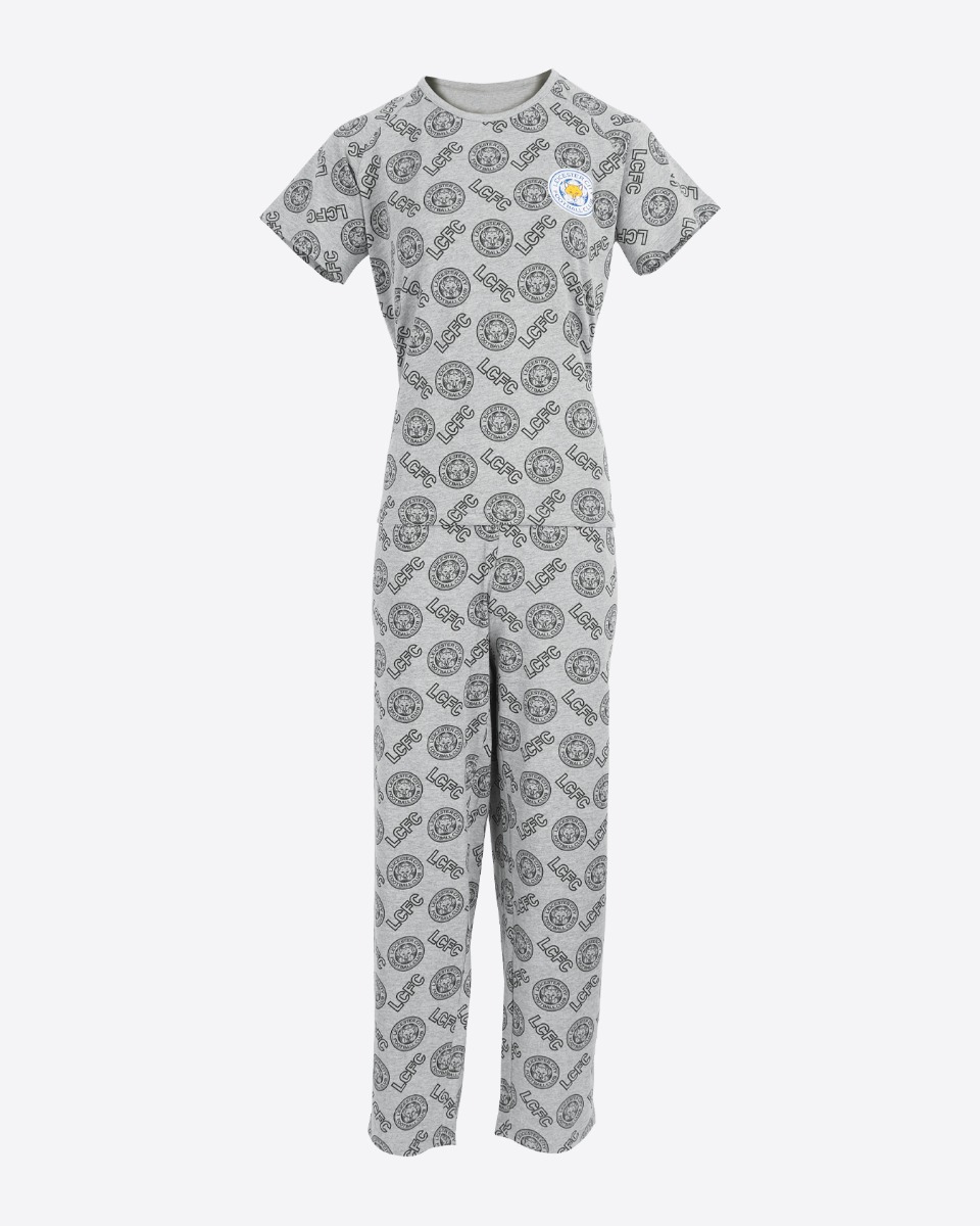 Leicester City Crest Print Pyjamas - Womens