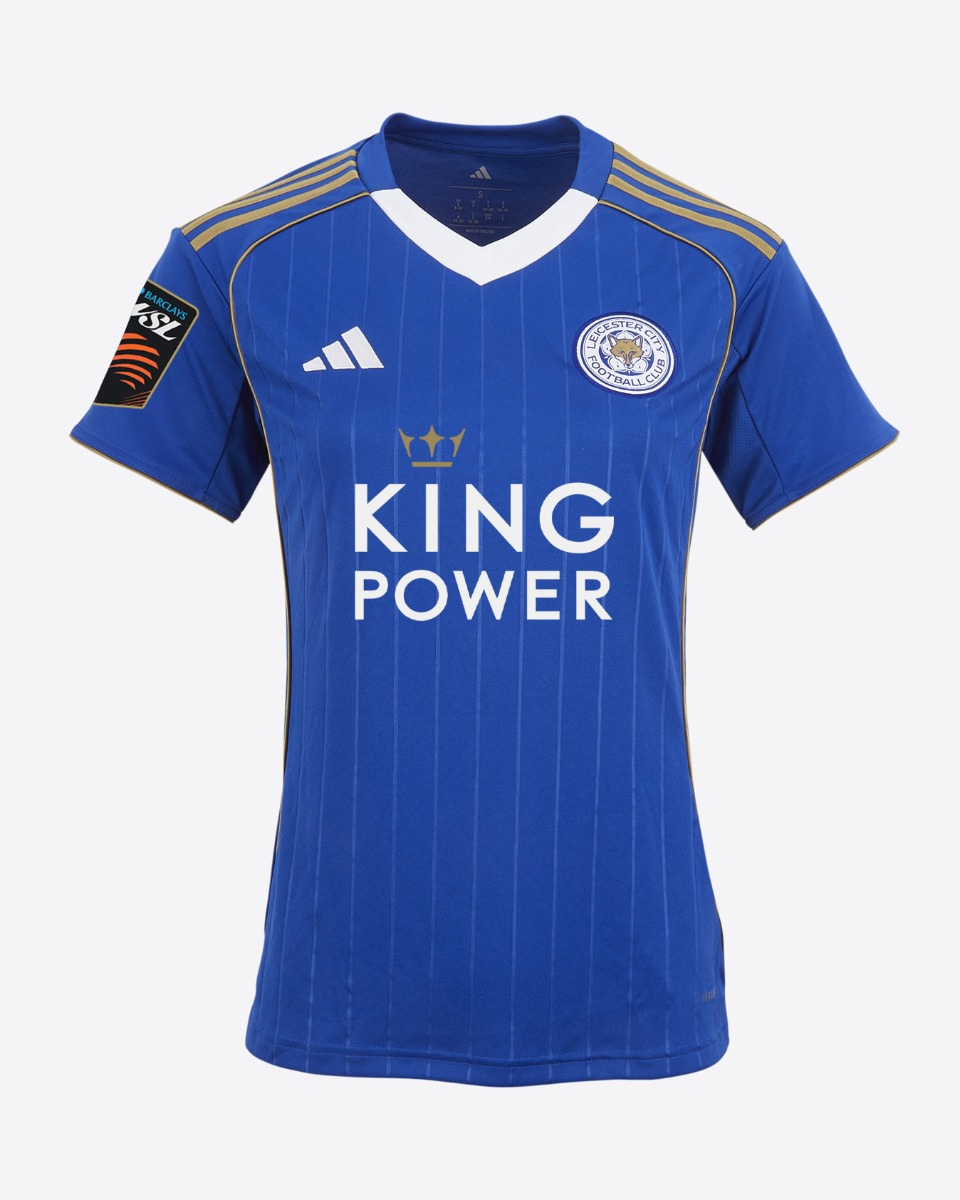 Leicester City Women's Home Shirt 2025/26 - Womens Fitted