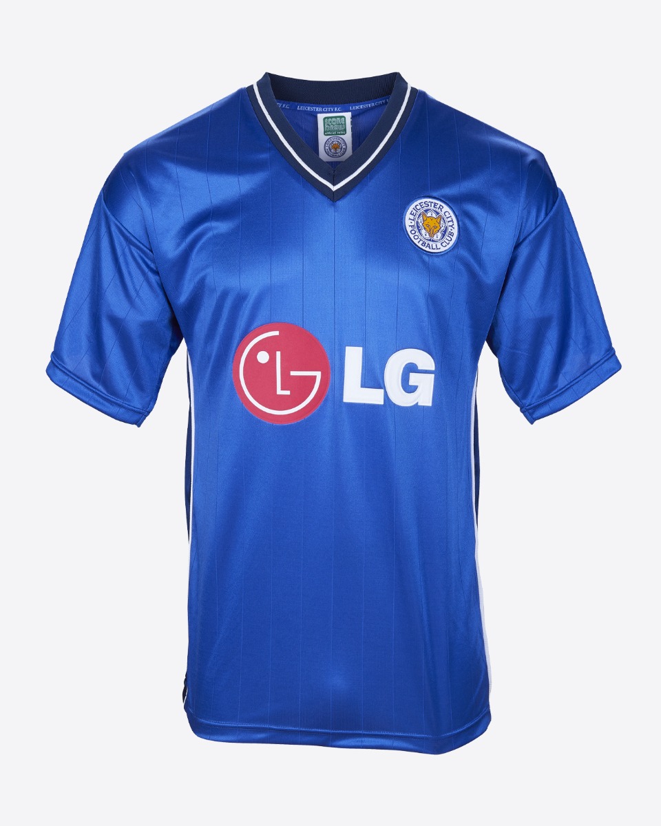 Leicester City Retro Shirt 2002 Home - Mens