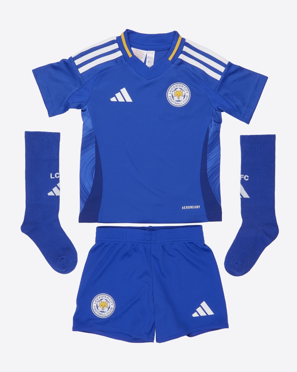 Leicester City Men’s Home Shirt 2024/25 – Mini Kit