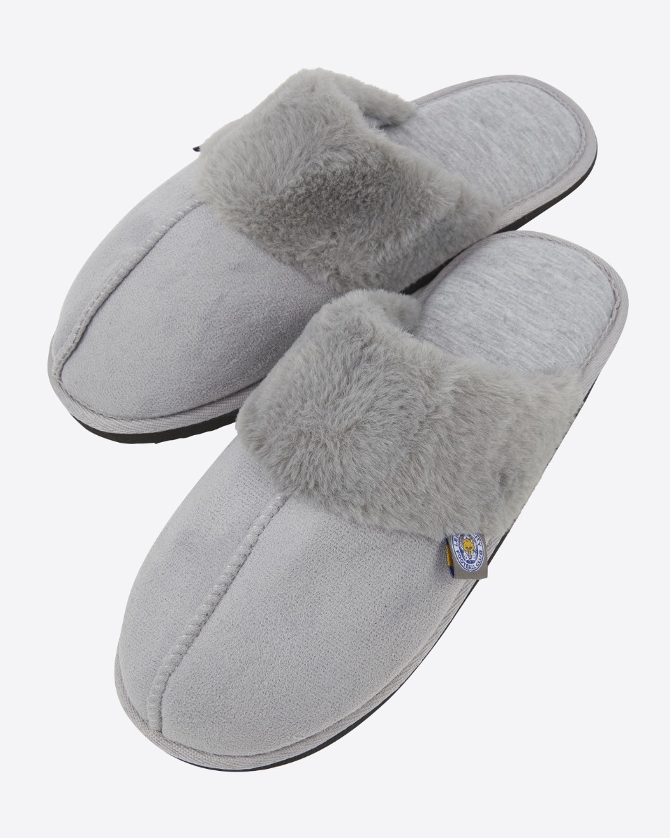 Leicester City Crest Mule Slippers