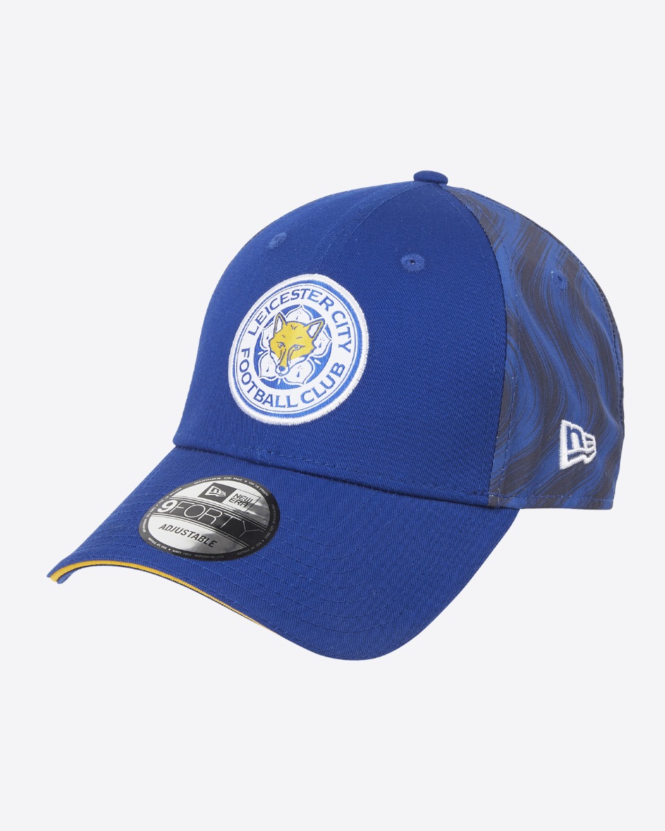 LEICESTER CITY キャップ ホワイト/ブルー Leicester City New Era 9FORTY 2024/25 Home Cap