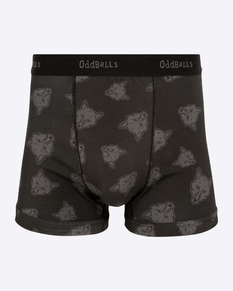 LCFC x Oddballs - Black Foxhead Boxer - Mens