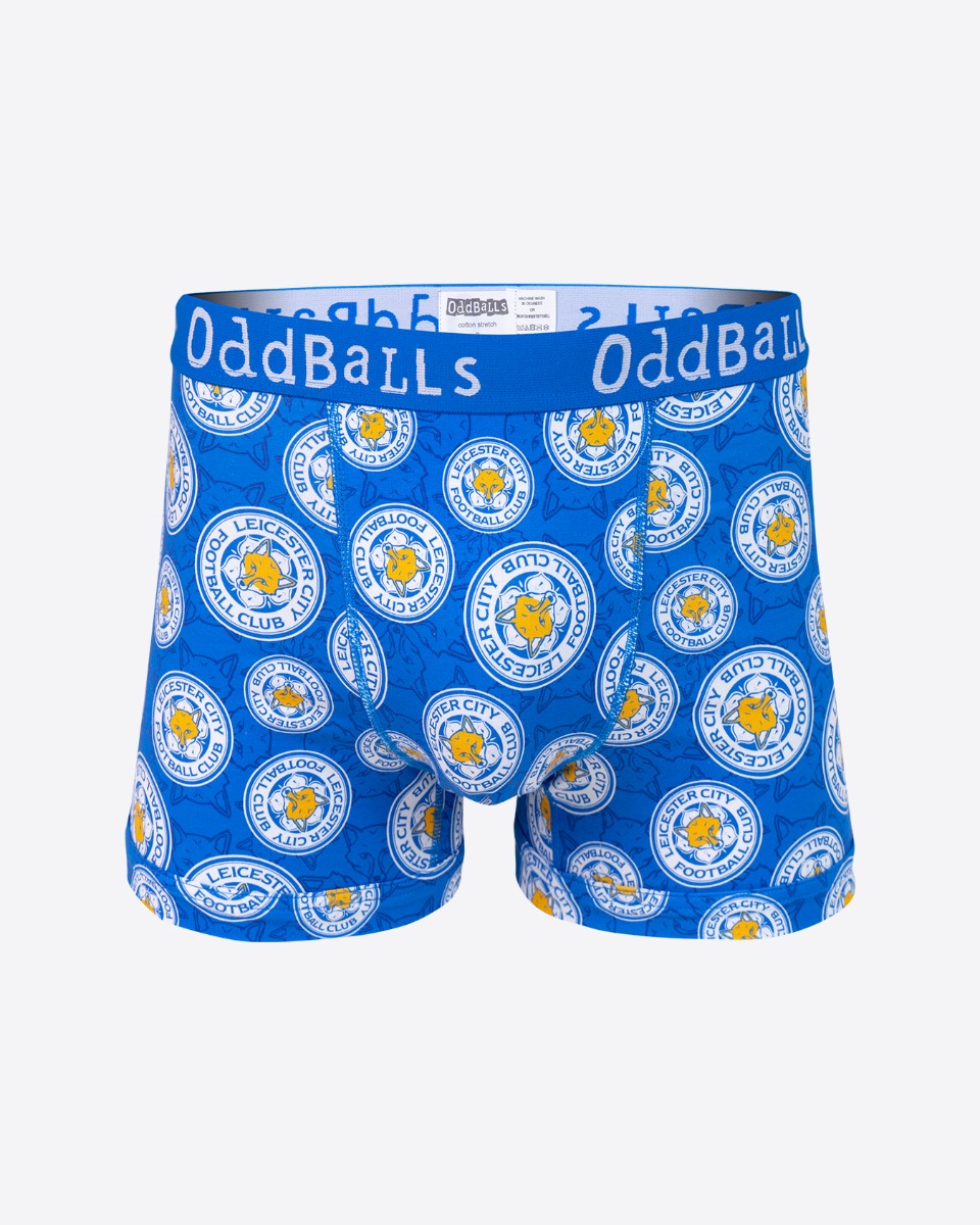 LCFC x OddBalls Crest Boxers - Mens