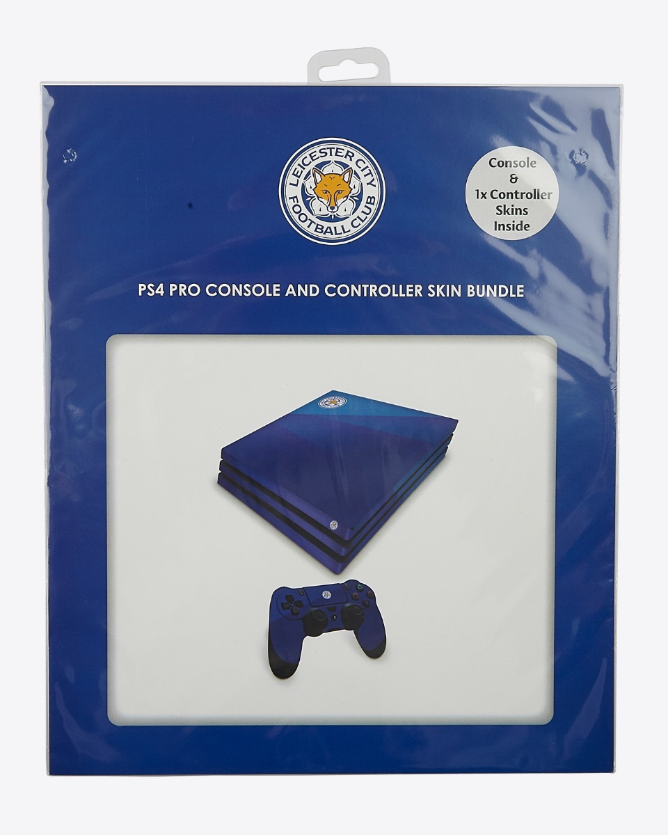 Leicester City Tech Skin - PS4 Pro Console & 1 Controller