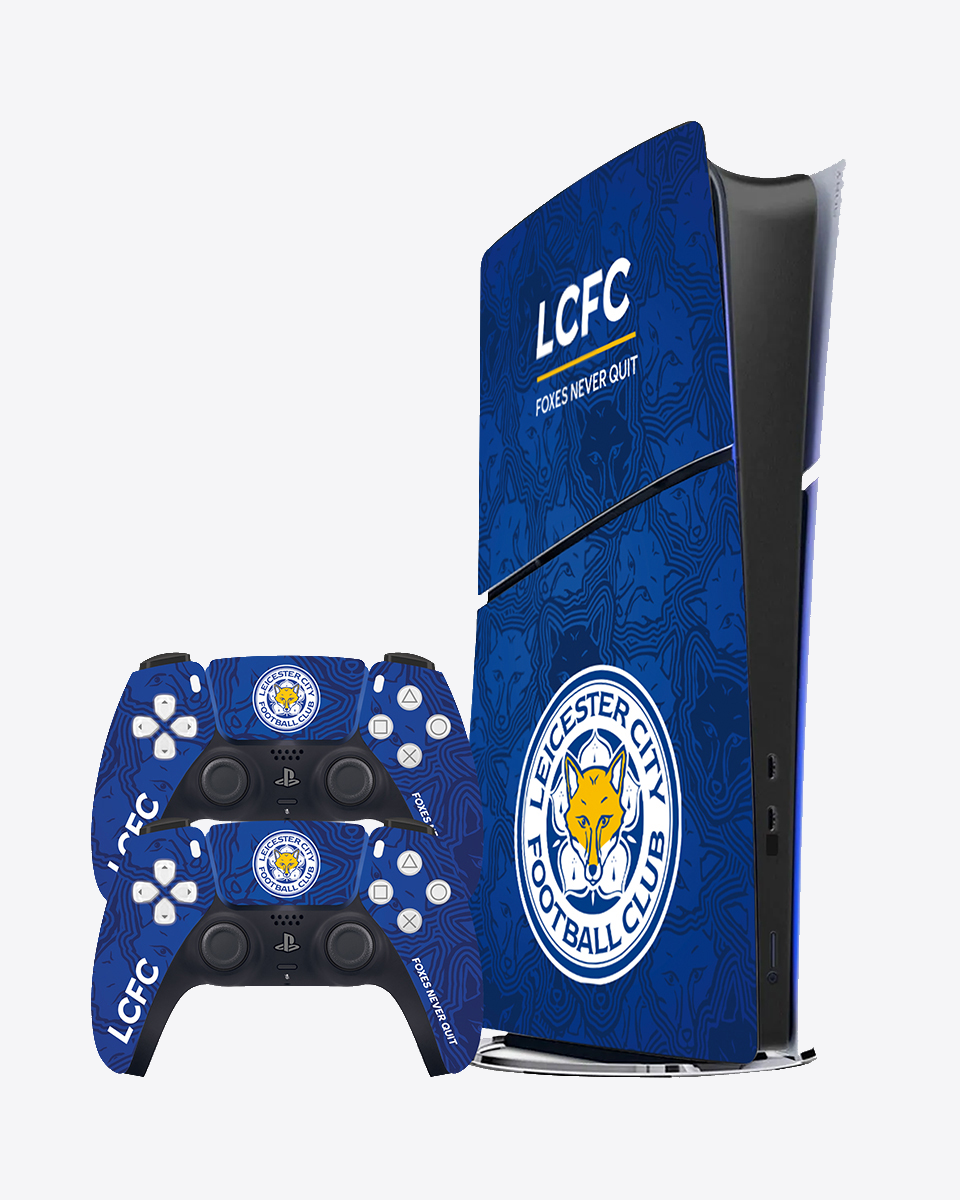 Leicester City Tech Skin - PS5 Slim Digital