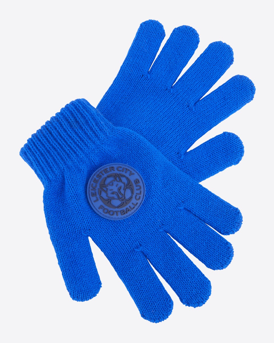 Leicester City Knitted Gloves - Kids