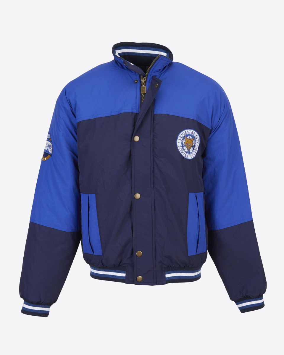 Leicester City 1990's Retro Bomber Jacket - Mens