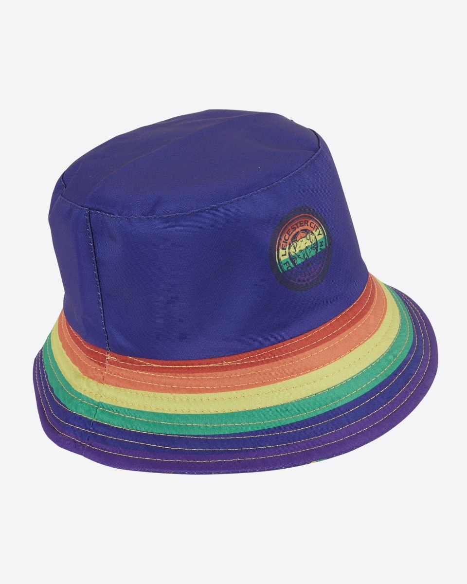 Leicester City Reversible Foxes Rainbow Bucket Hat