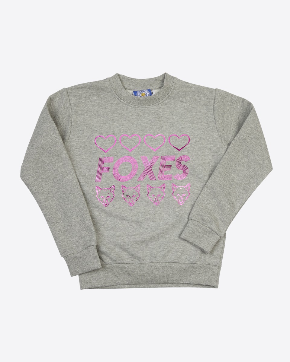 Leicester City Grey Sea Horse Sweat - Kids