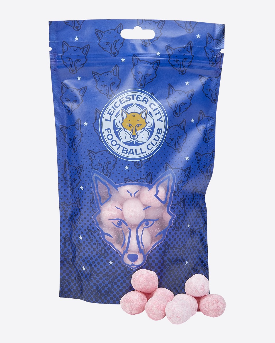 Leicester City Sweet Pouch - Strawberry Bonbons