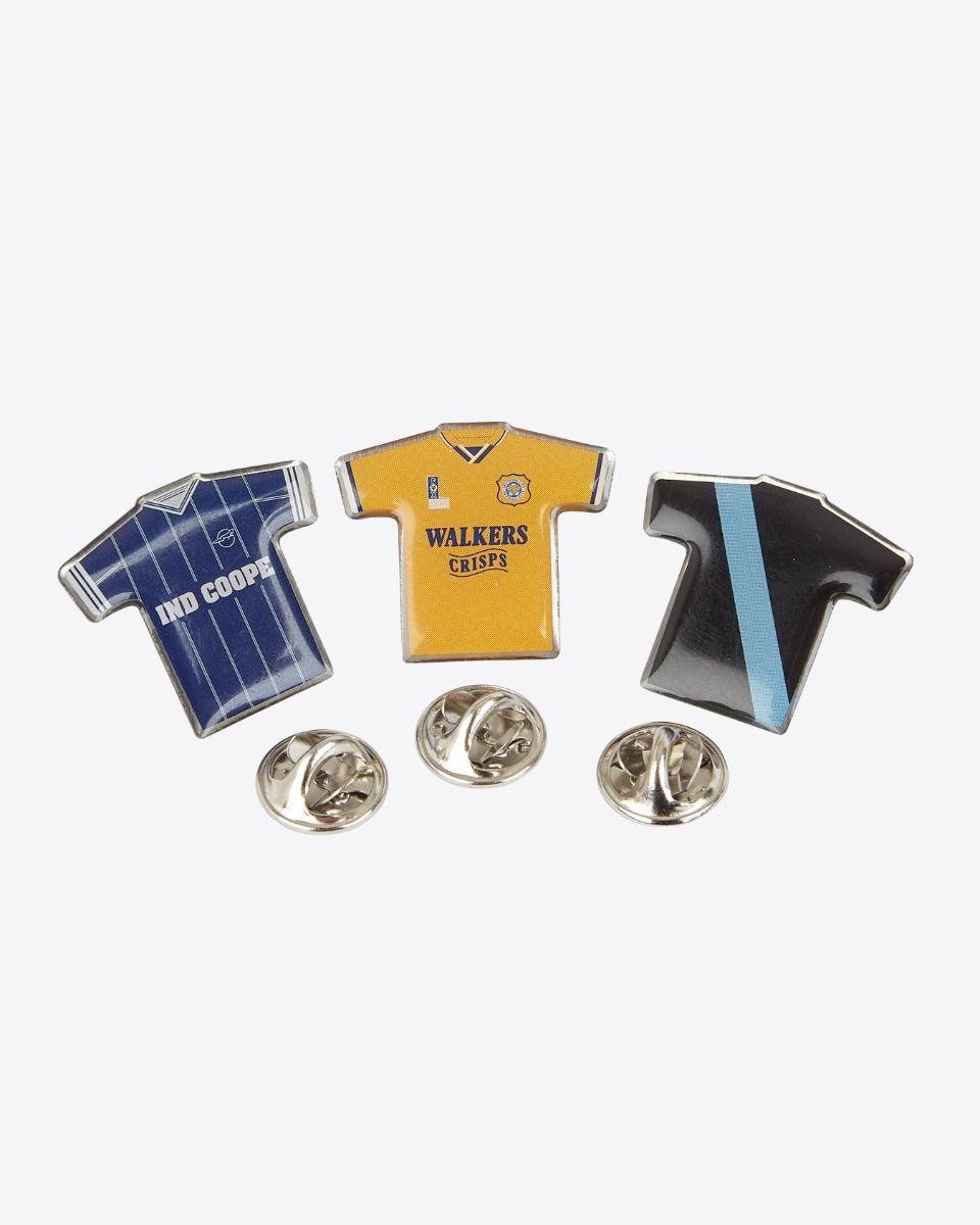 Leicester City Retro Badges - 3 Pack