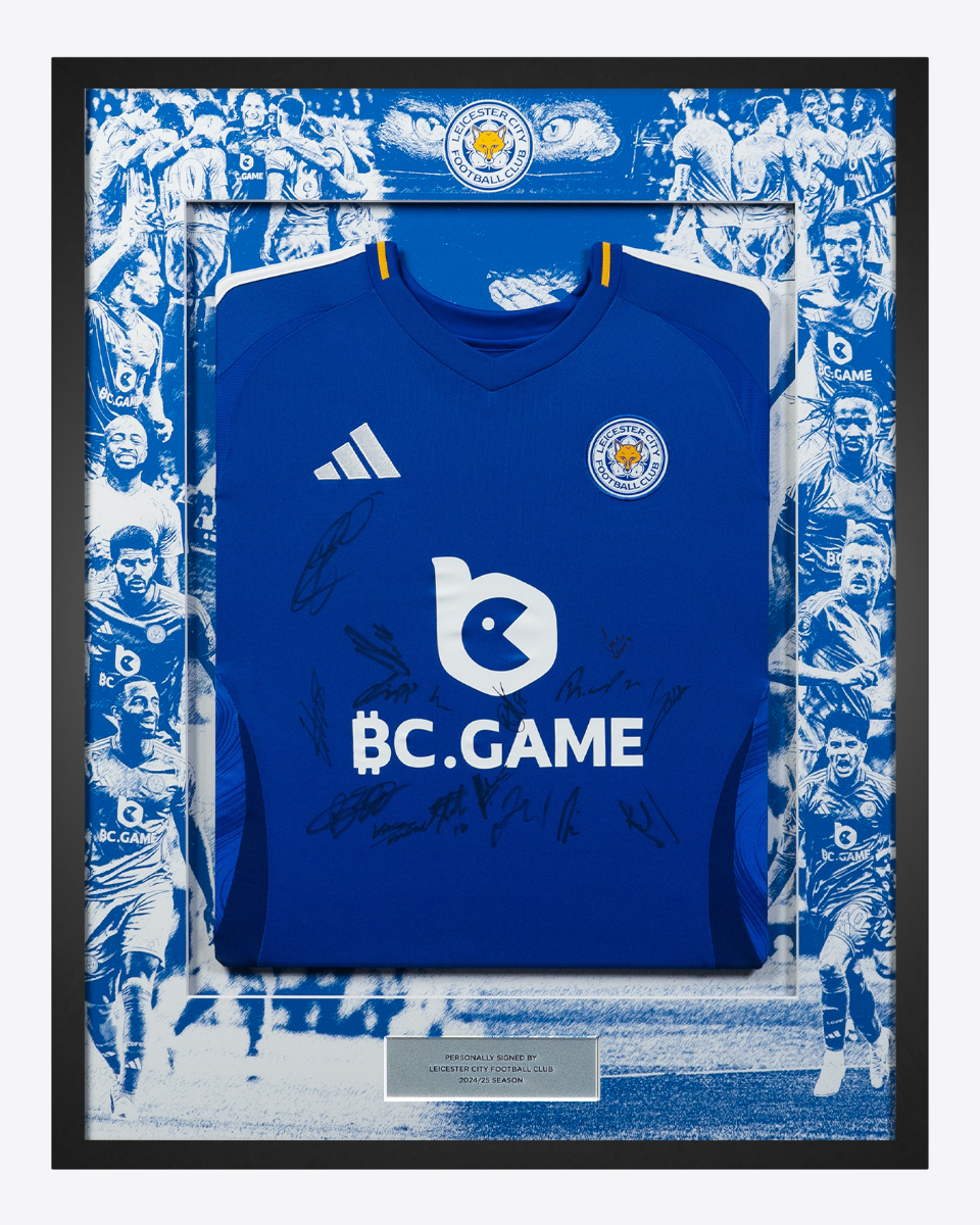 2024/25 Framed Signed Squad Home Shirt