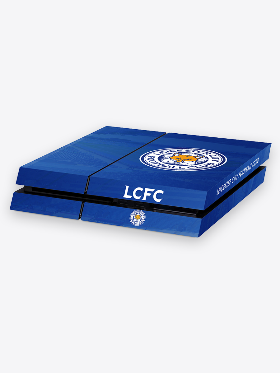 Leicester City Blue Tech Skin - PS4 Slim & 1 Controller