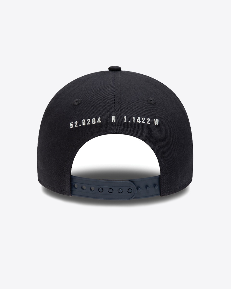 Leicester City New Era Black Stadium 9TWENTY Adjustable Cap