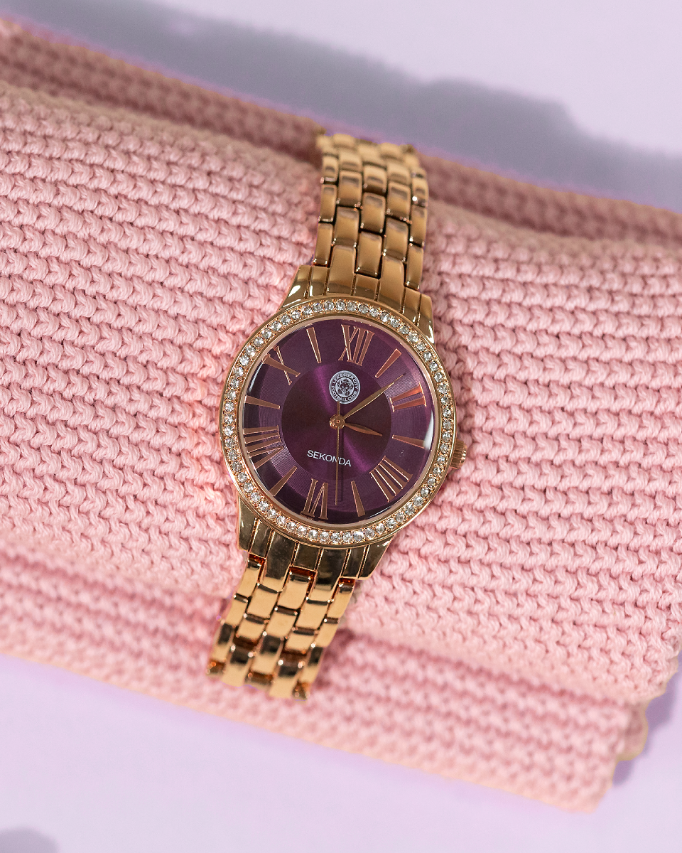 Leicester City Gold/Maroon Watch - Womens