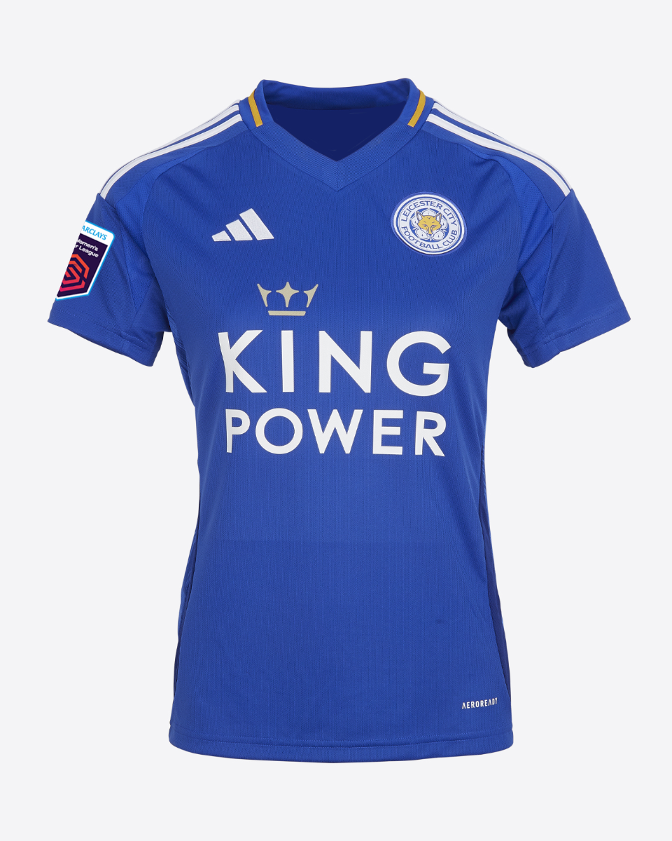 Leicester City Women's Home Shirt 2024/25 - Womens Fitted